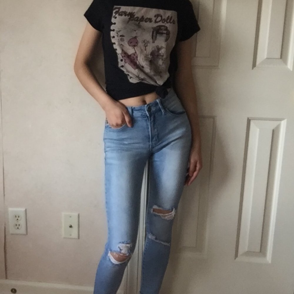 🎉HP!🎉 Kancan Distressed Skinny Jeans - Picture 7 of 8